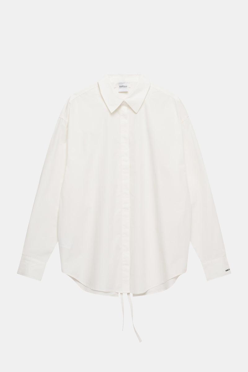Leya Oversized Shirt Warm White