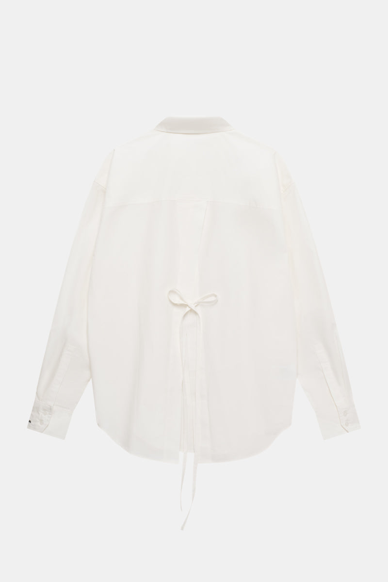 Leya Oversized Shirt Warm White
