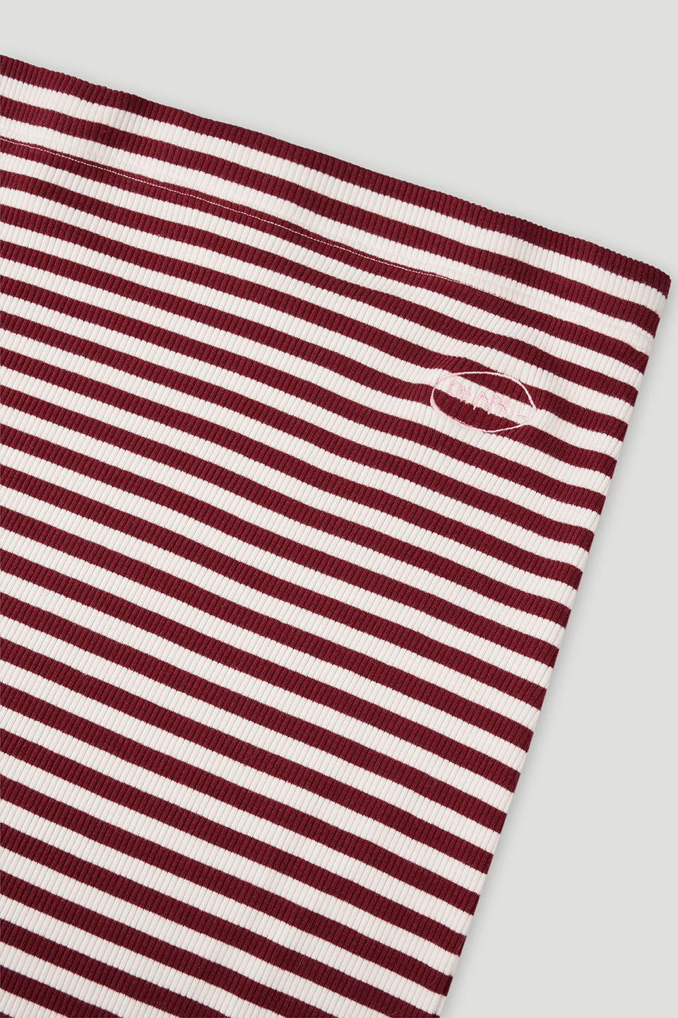 Lior Striped Skirt Cherrywood