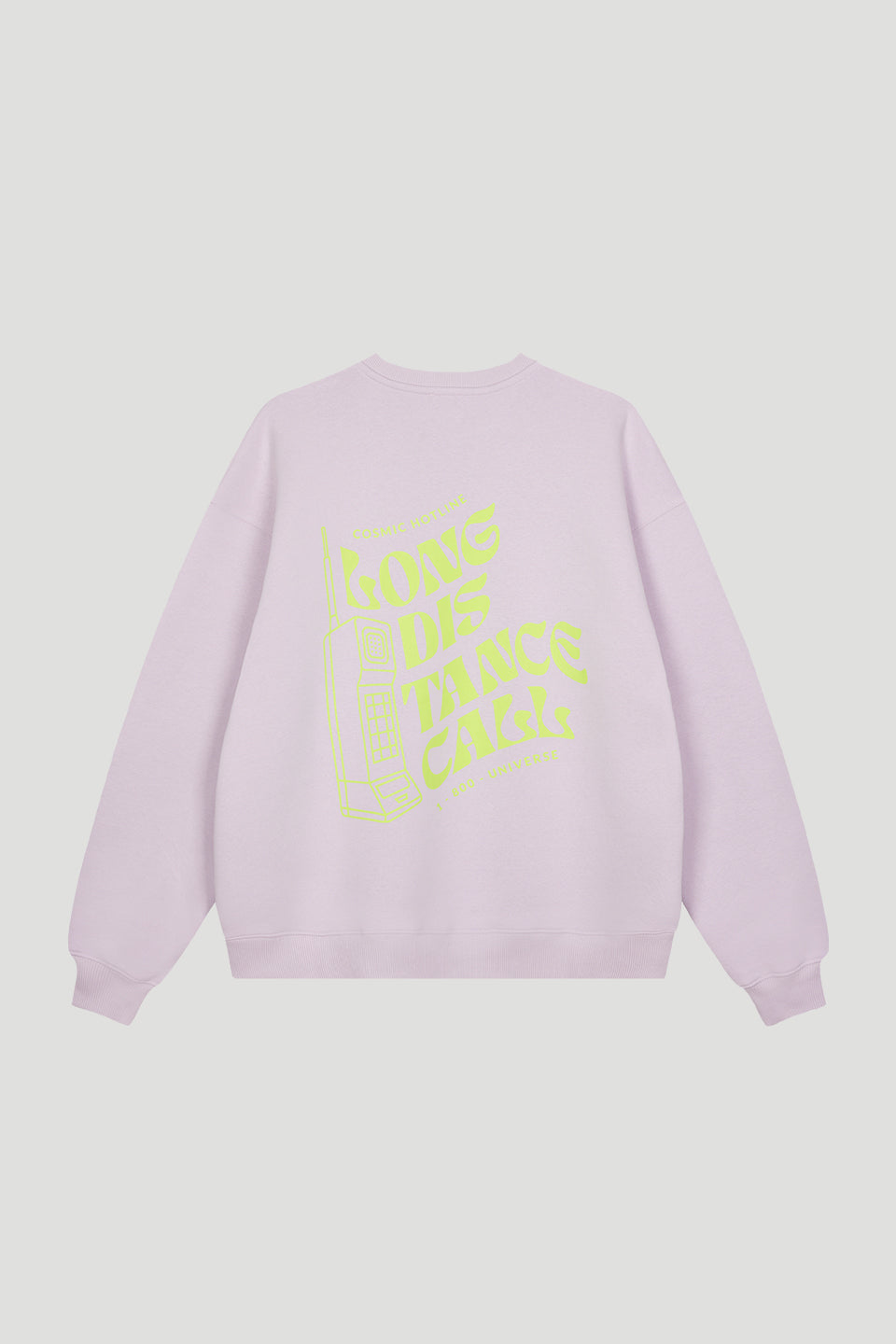 Oversized Sweater Lilac Distance Call