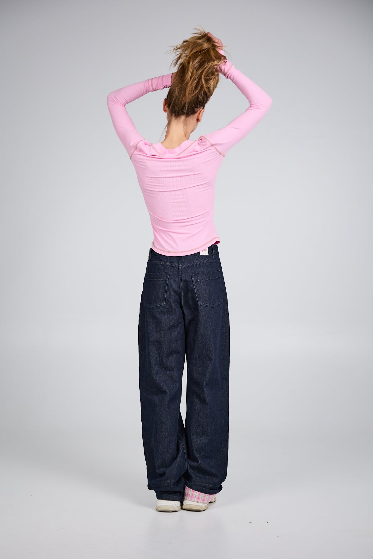 Maris Slim Fit Longsleeve Petal Cream