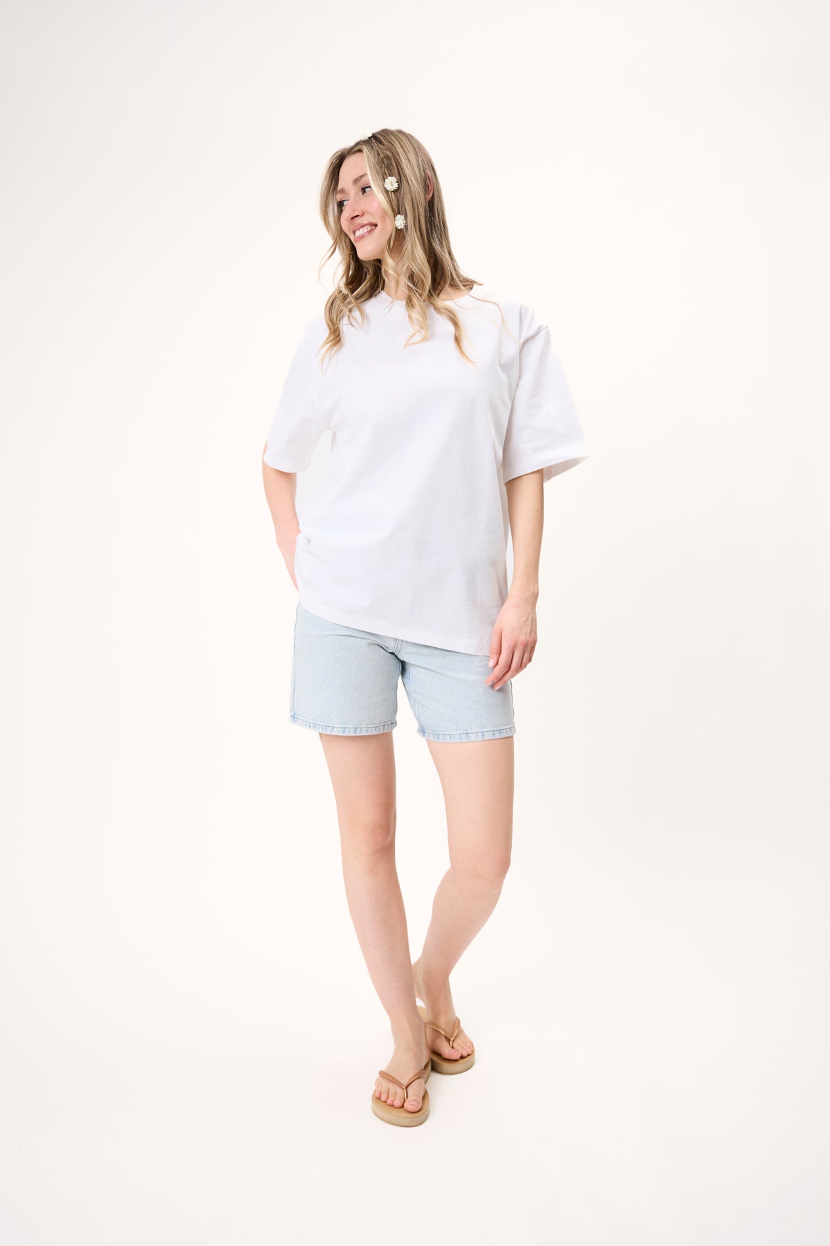 BF T-Shirt Midsummer White