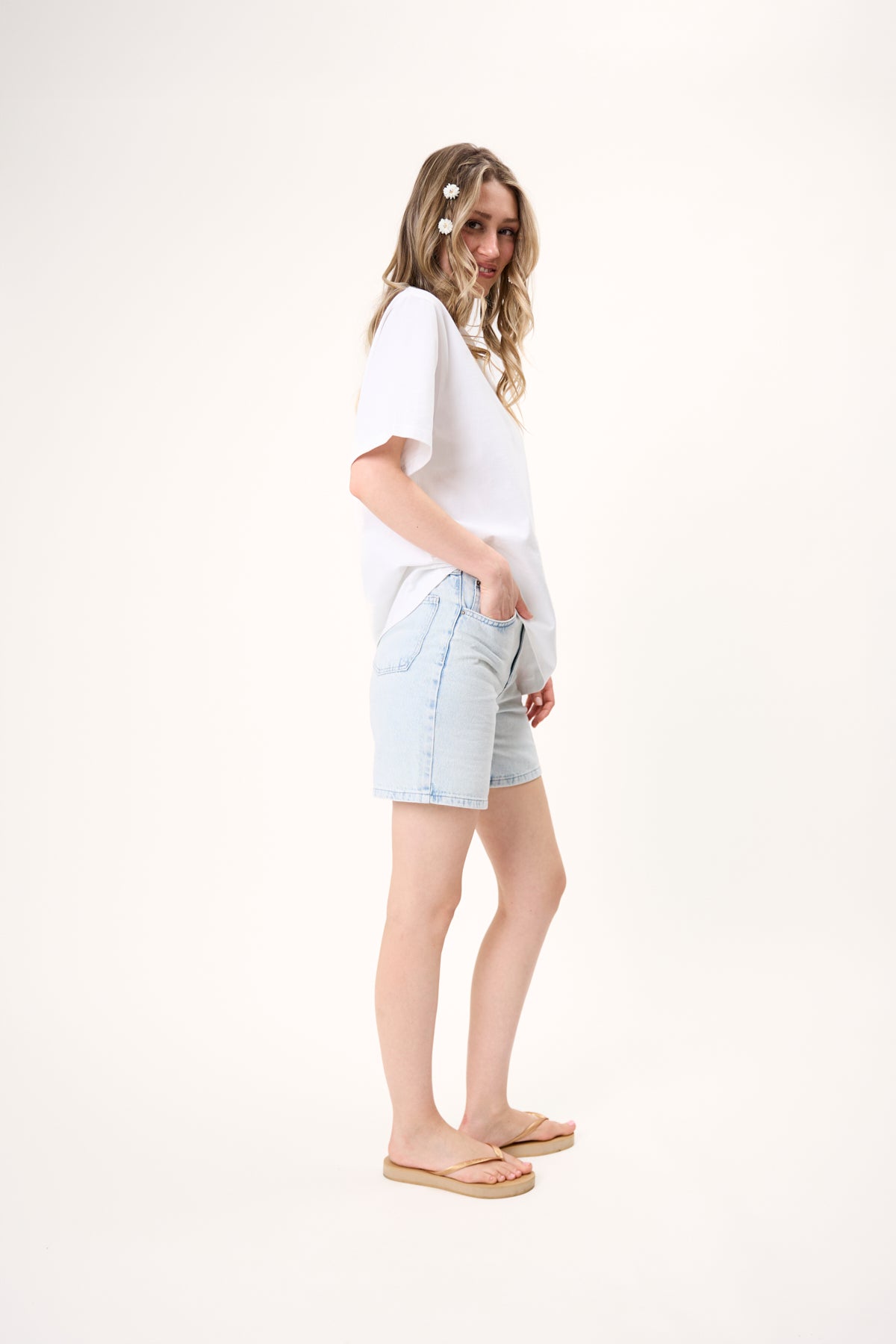 BF T-Shirt Midsummer White