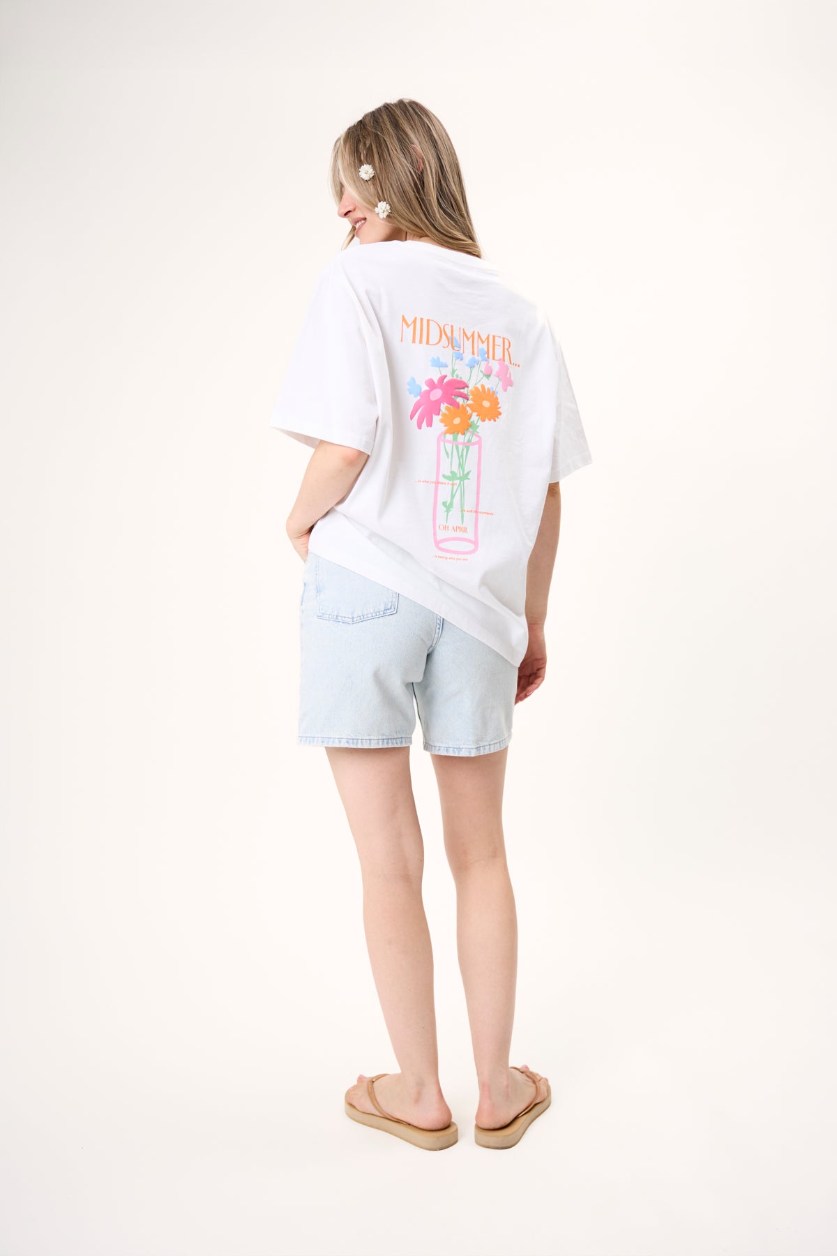 BF T-Shirt Midsummer White