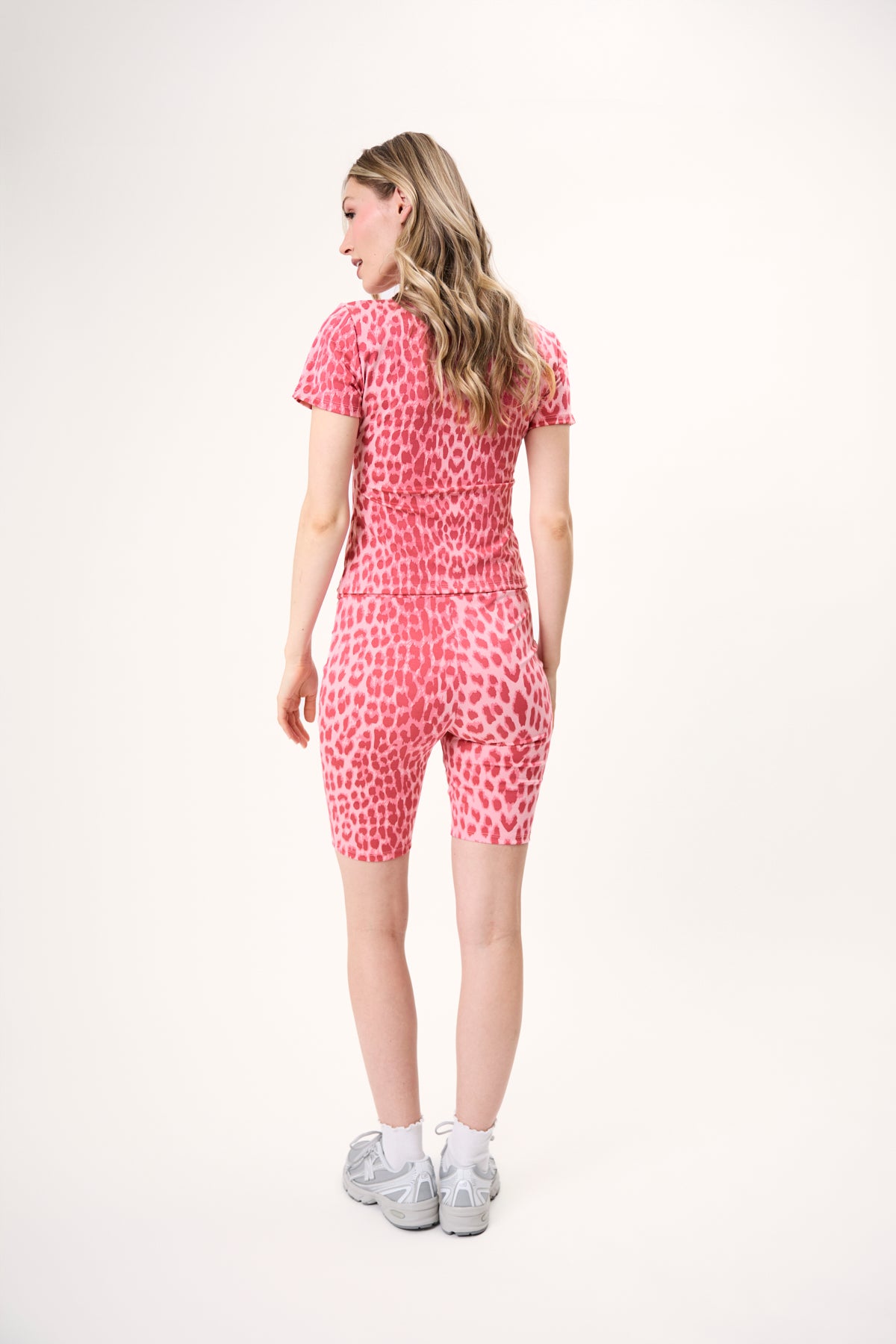 Joy Slim Fit T-Shirt Leo Raspberry