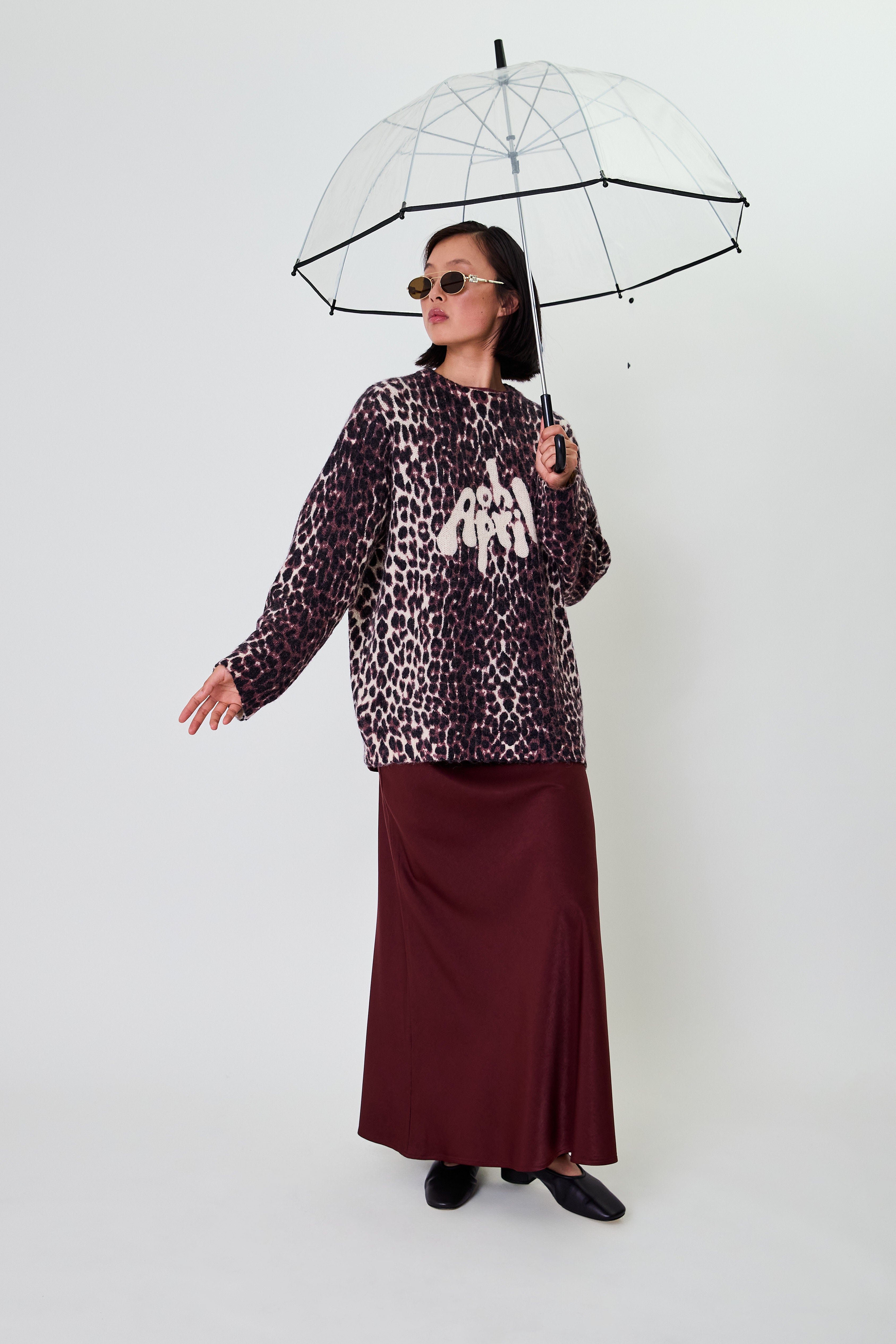 Moani Jumper Leo Cherrywood