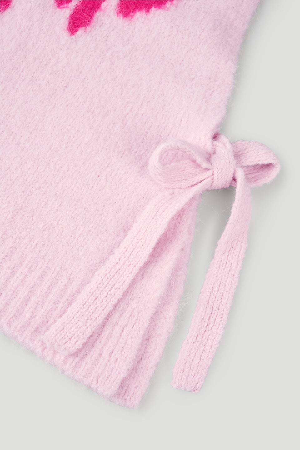 Moxie Tie Vest Sugar Pink