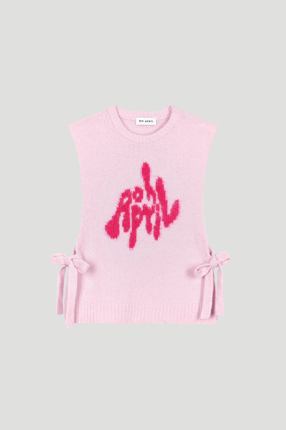 Moxie Tie Vest Sugar Pink