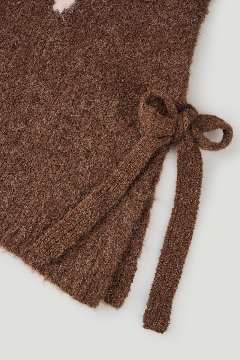 Moxie Tie Vest Brown