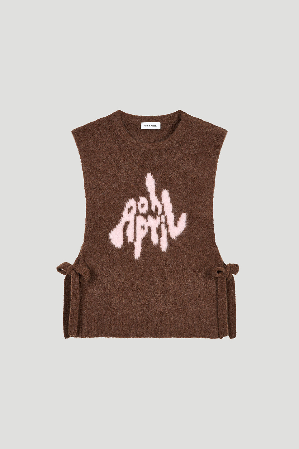 Moxie Tie Vest Brown
