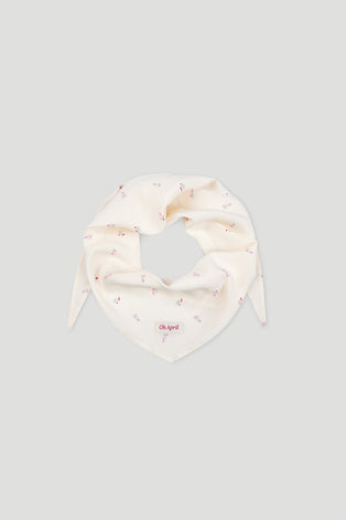 Nevi Scarf Off White Floral