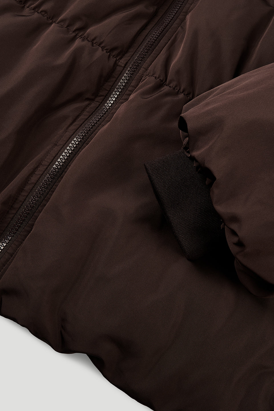 Nicky Puffer Jacket Truffle/Polkadots