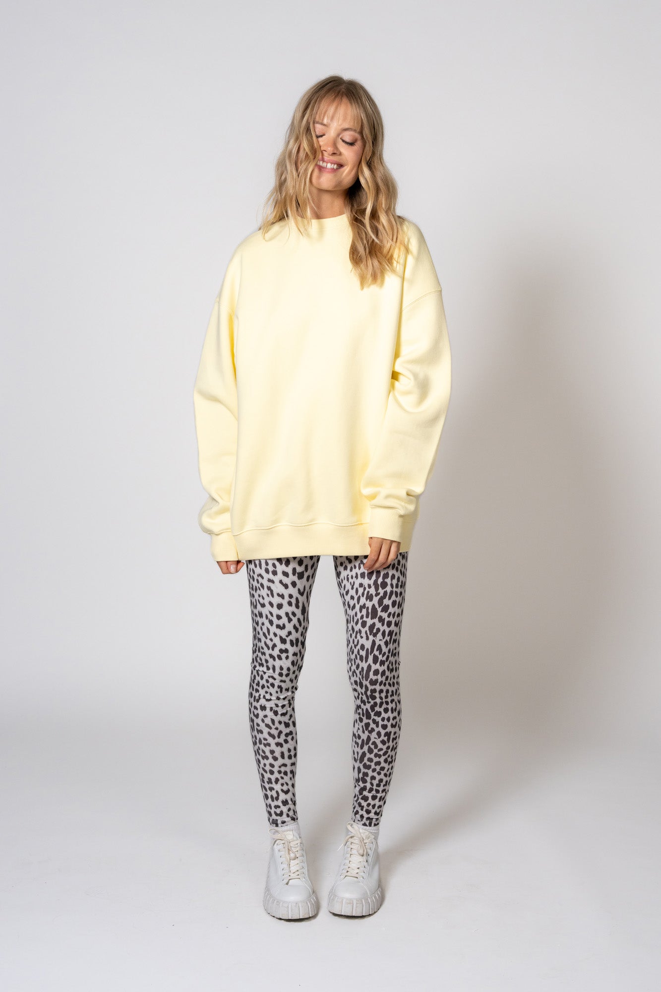 Oversized Sweater Lemon