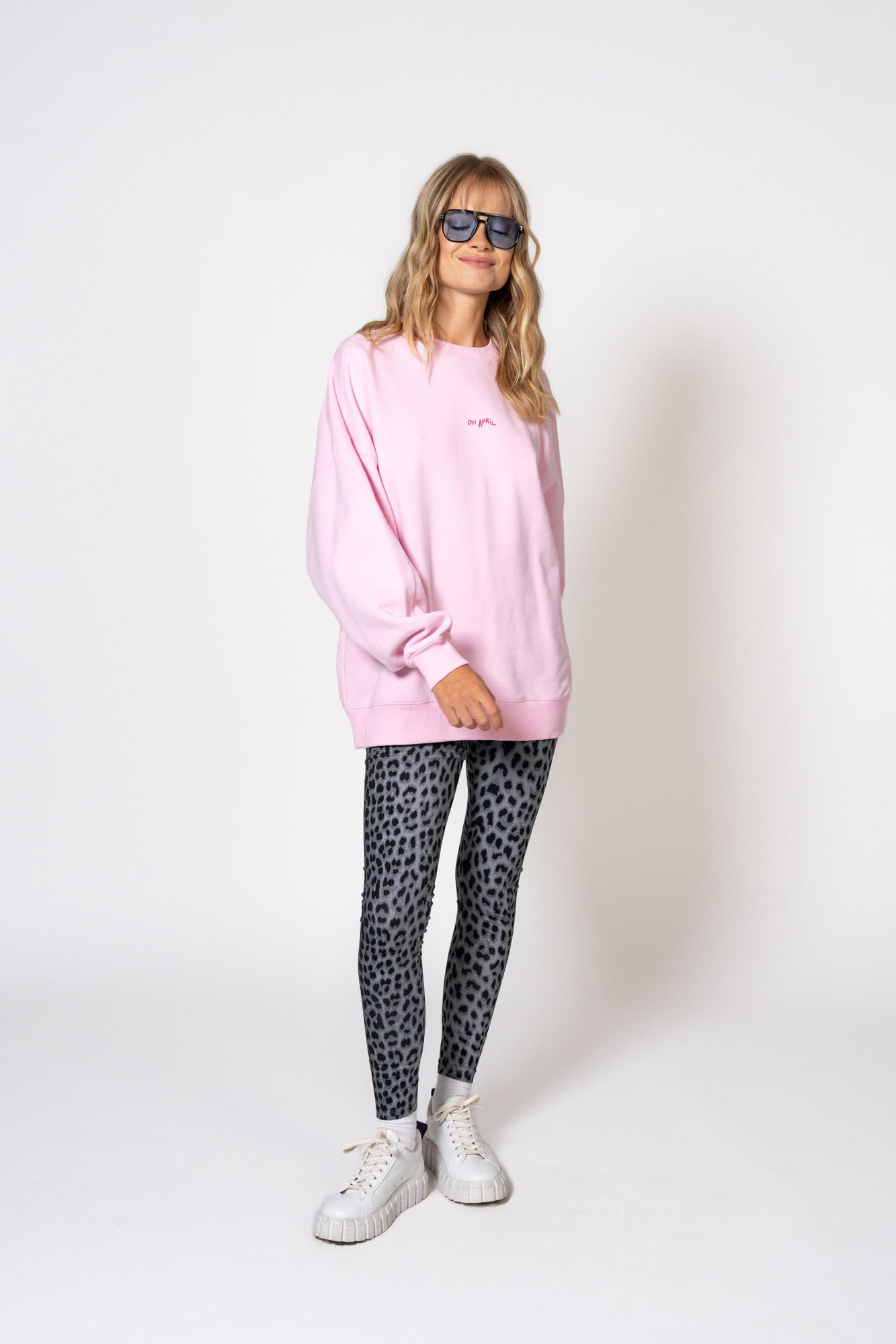 Crewneck Sweater Summer Party Soft Blush