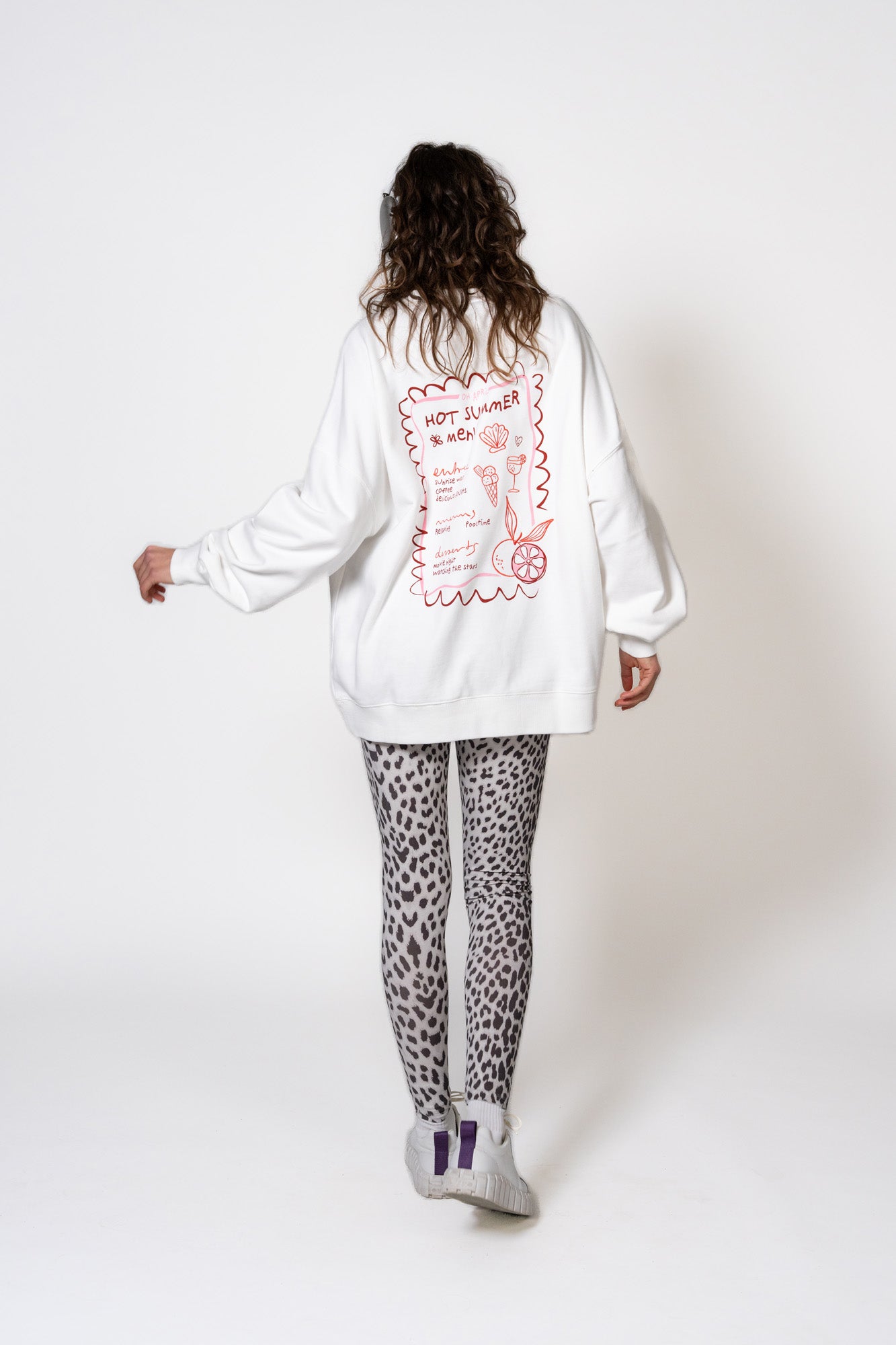 Crewneck Sweater Hot Summer Menu