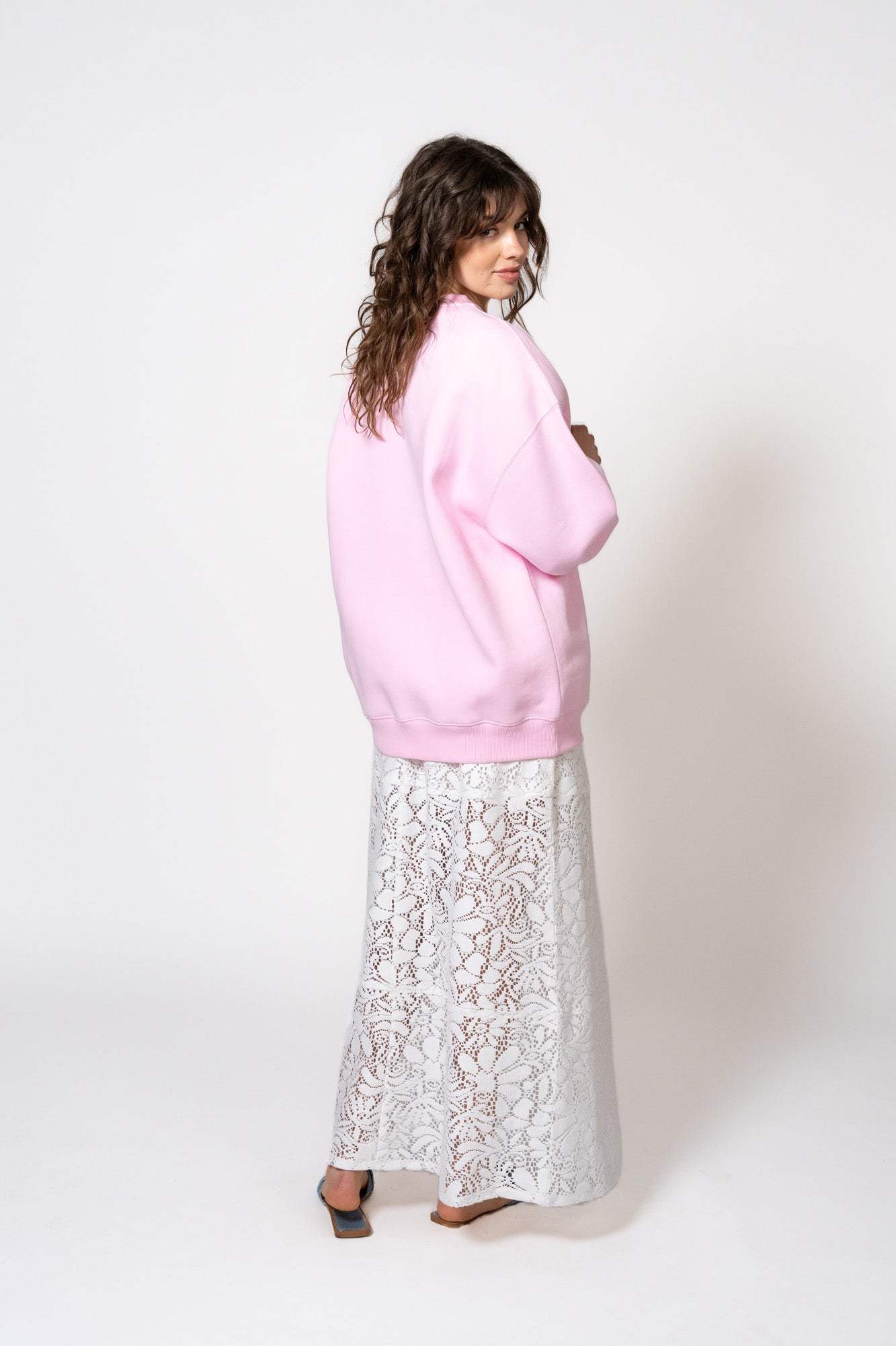 Oversized Sweater Soft Blush