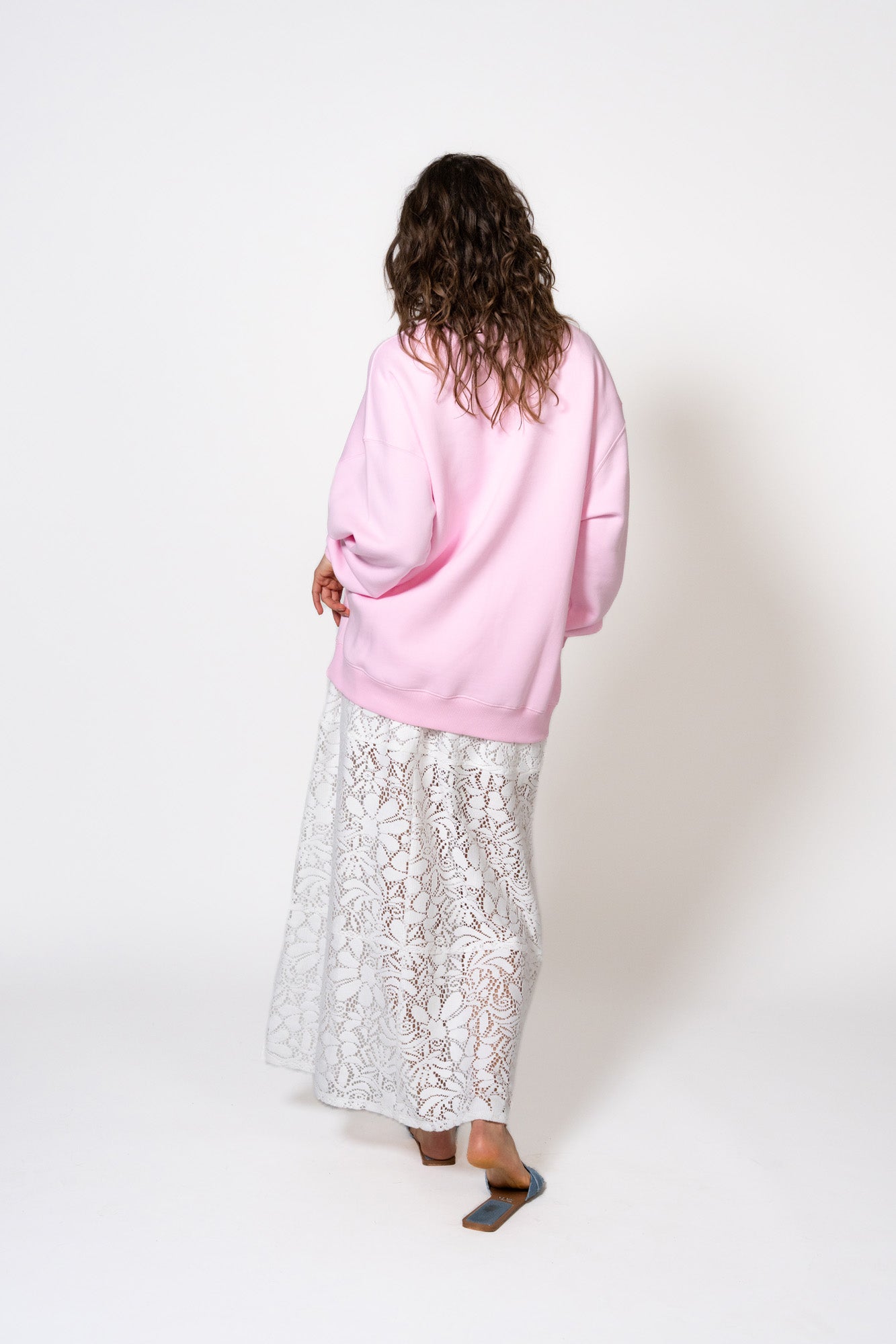 Oversized Sweater Soft Blush