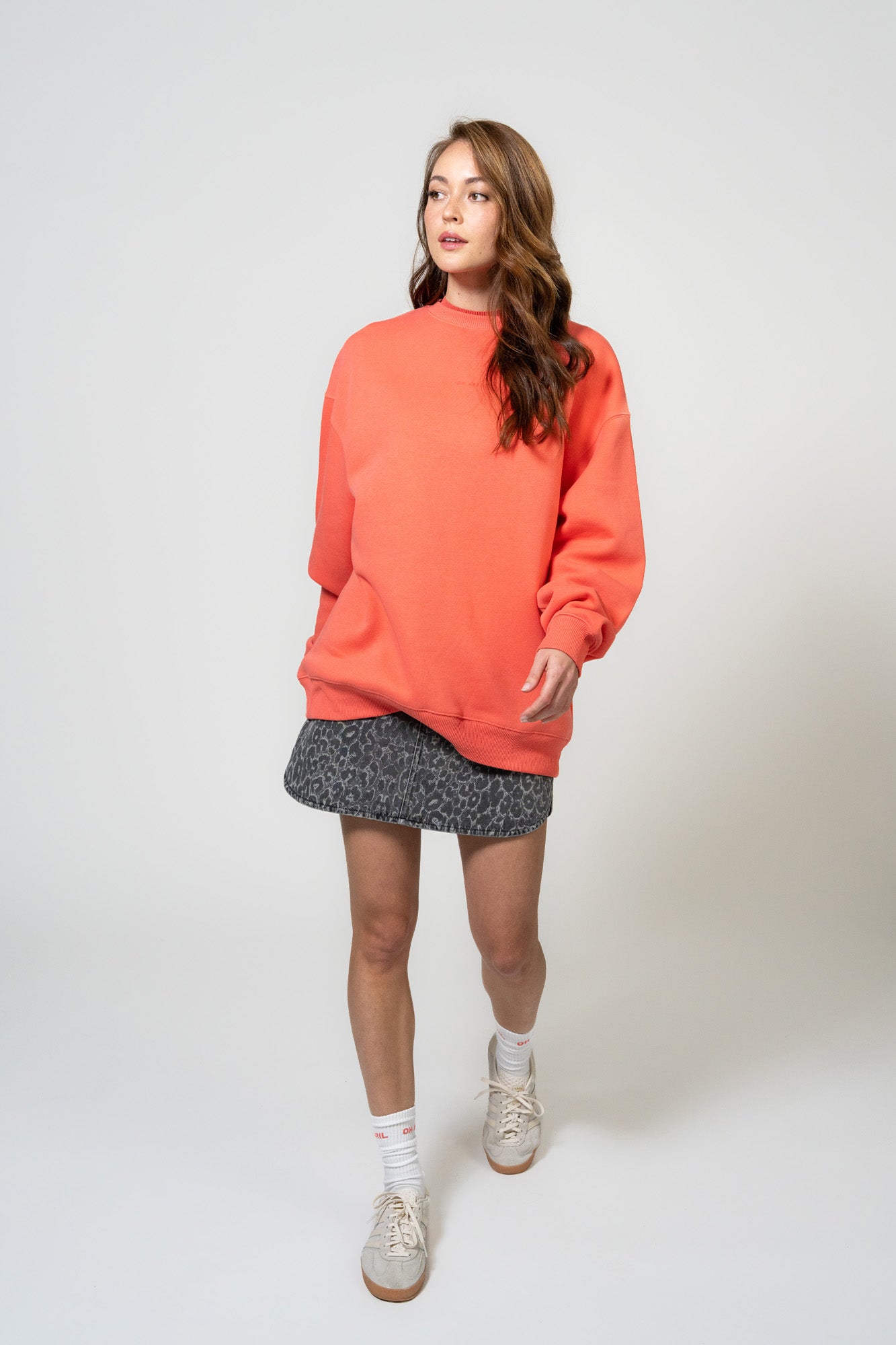 Oversized Sweater Coral