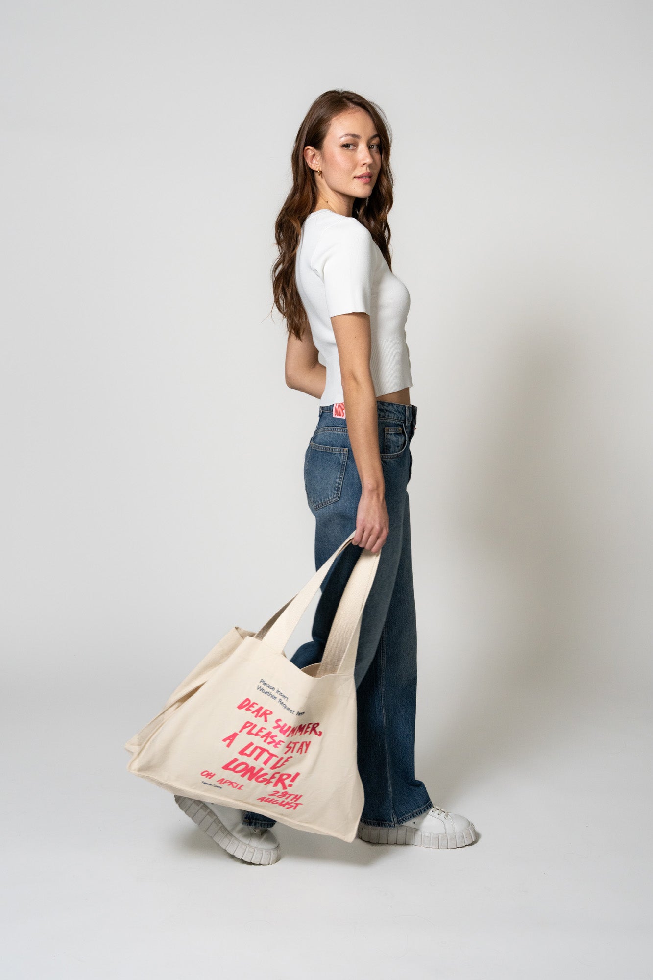 Lily Denim Pants Denim Mid Blue