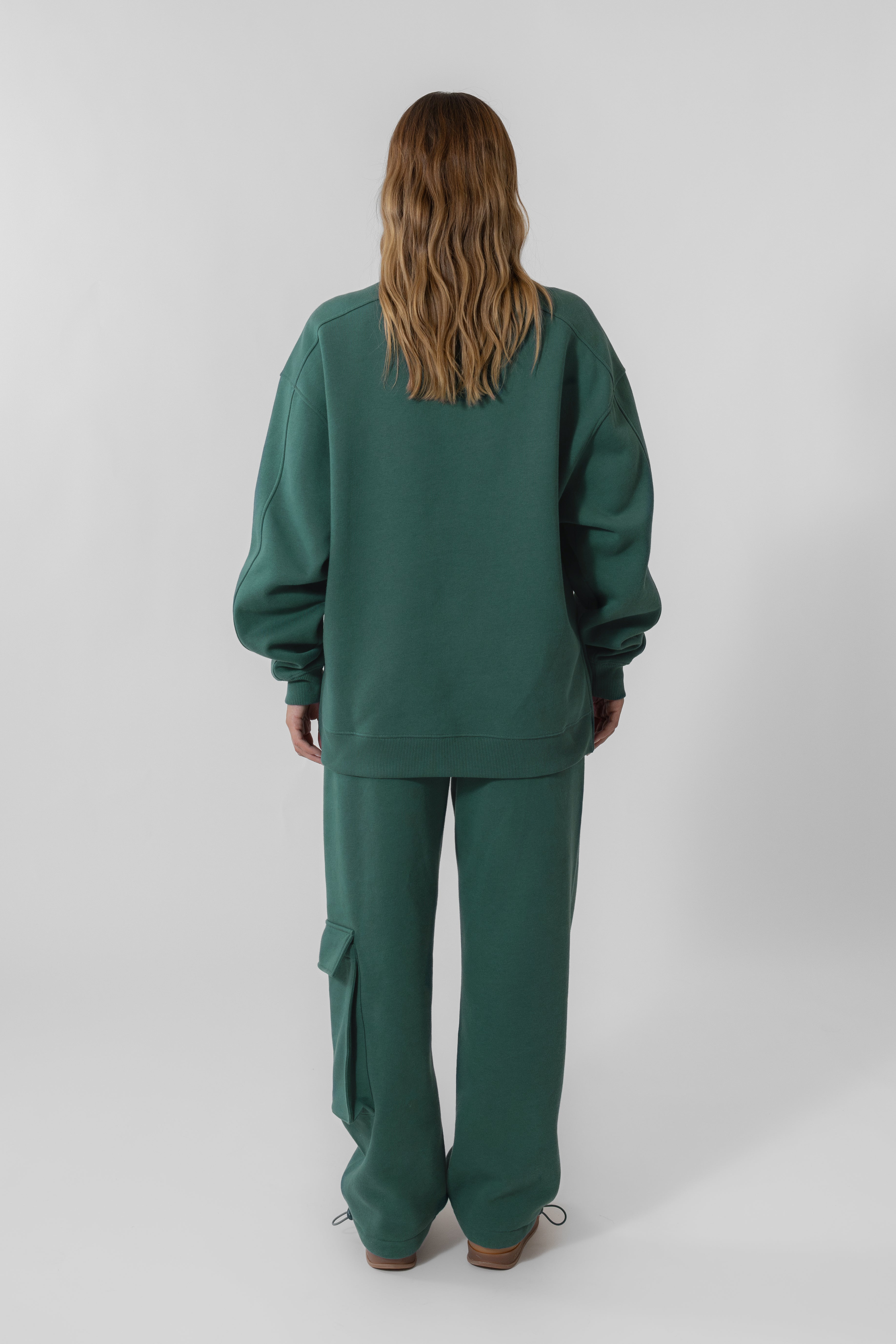Ivo Sweatshirt Retro OH APRIL Forest Green