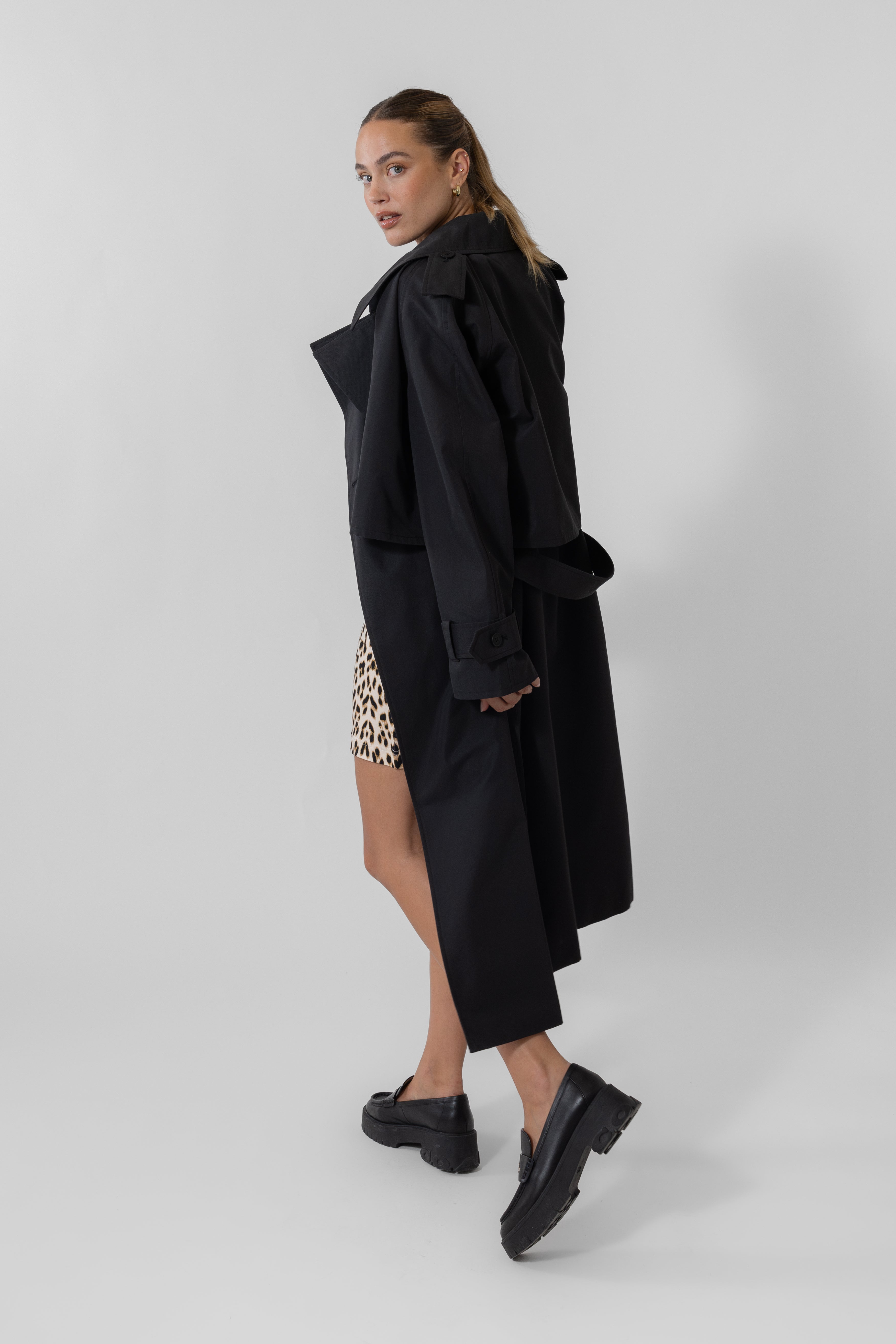 Aubrey Trenchcoat Black