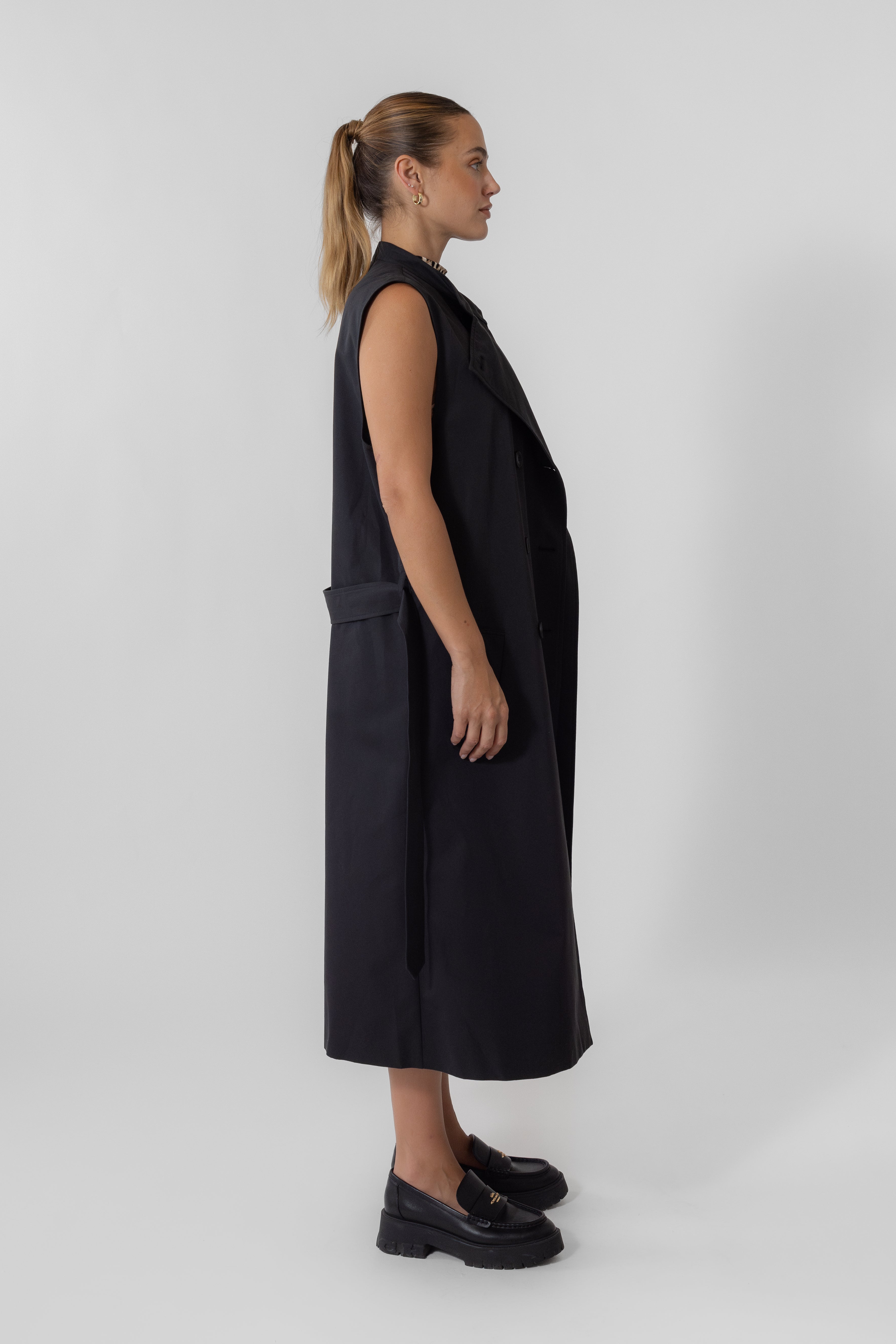 Aubrey Trenchcoat Black