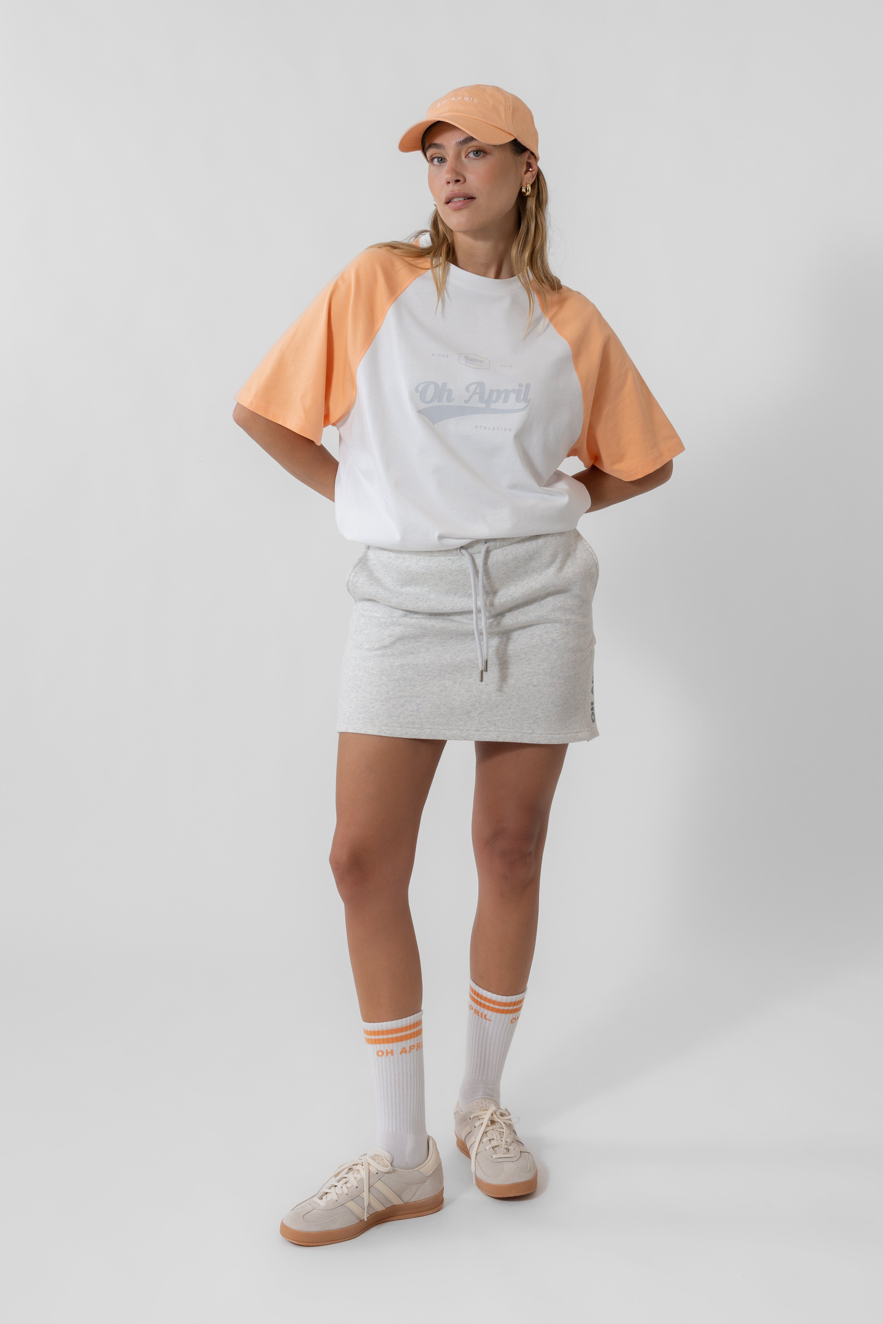 Aron Mini Skirt Grey