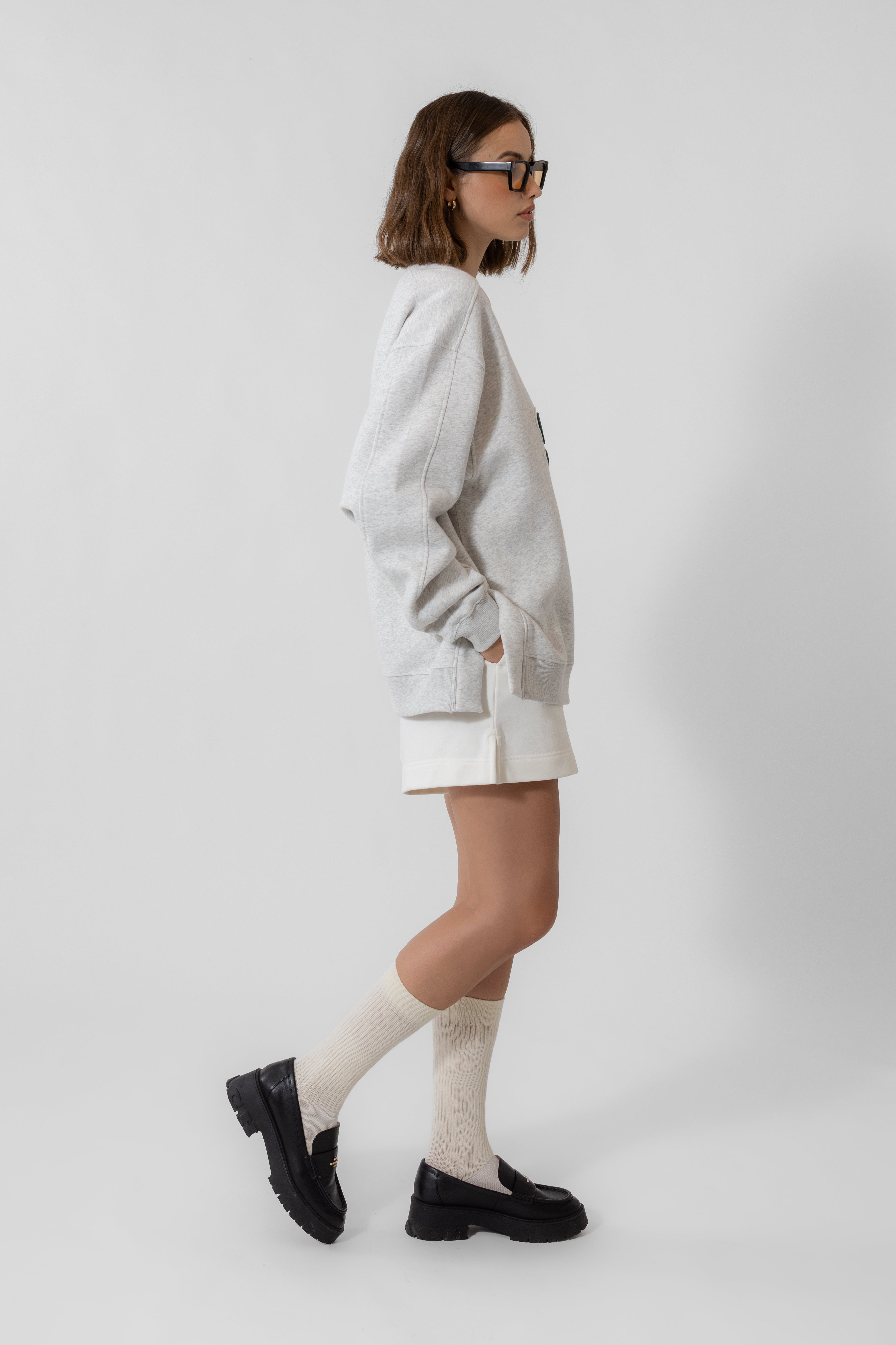 Ivo Sweatshirt Retro OH APRIL Grey