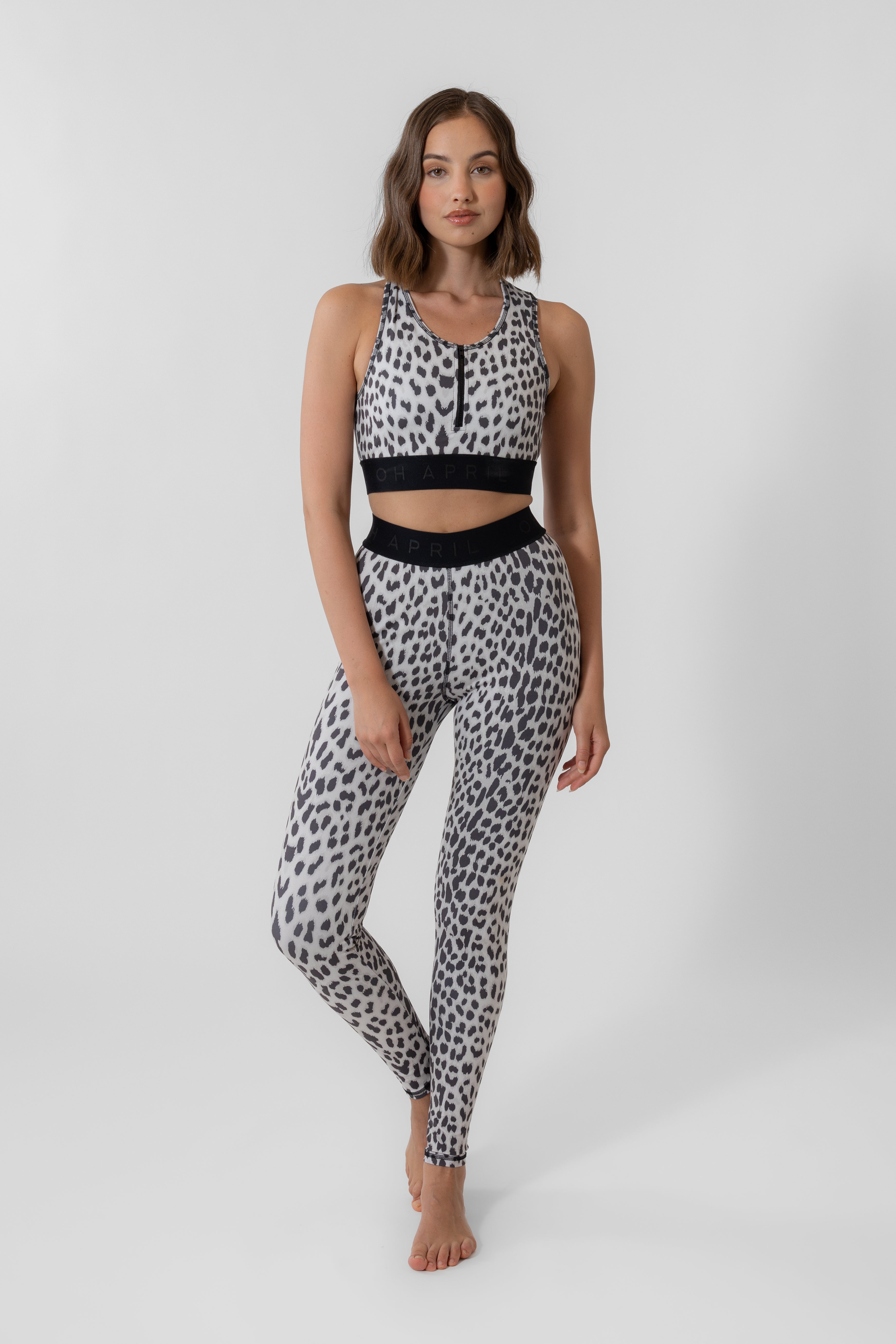 Taylor Sport Top Leo Light Grey