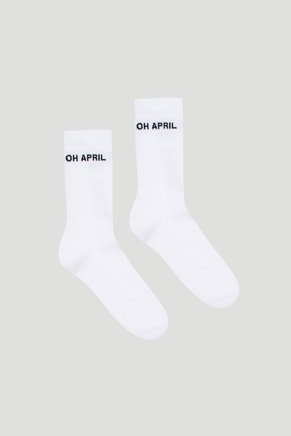 Steffi Socks OH APRIL White