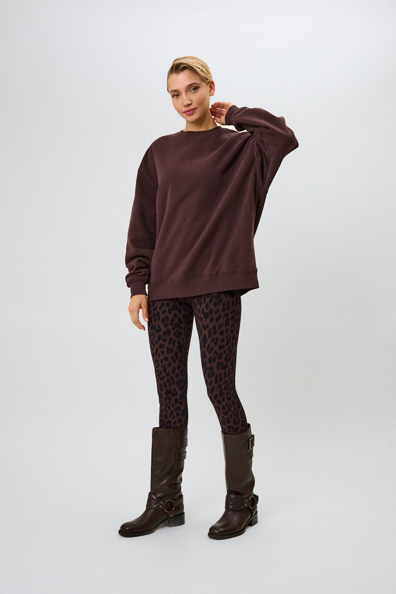 OV Sweater Good Karma Truffle