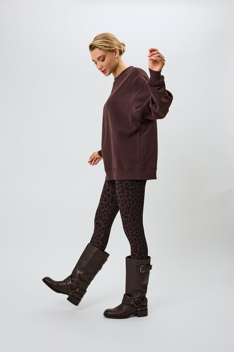 OV Sweater Good Karma Truffle