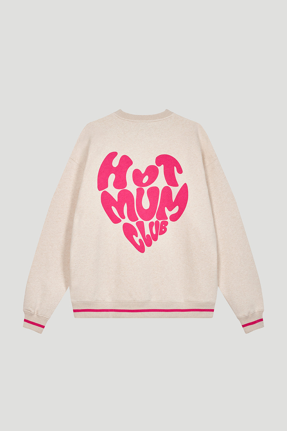 OV Sweater Hot Mum Beige Melange
