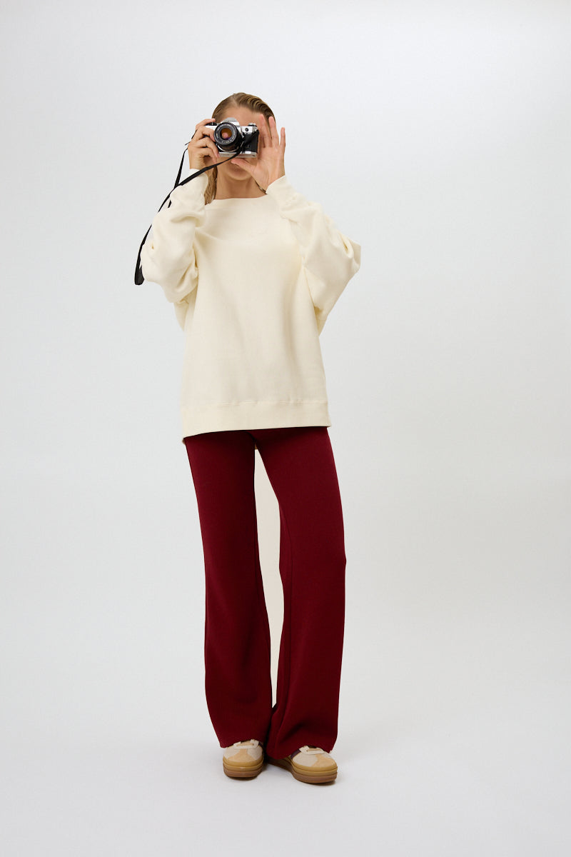 OV Sweater Nostalgia Heart Off White