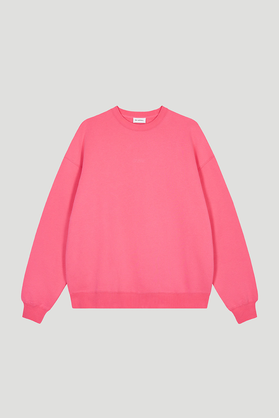 OV Sweater Ribbon Guide Dark Rose