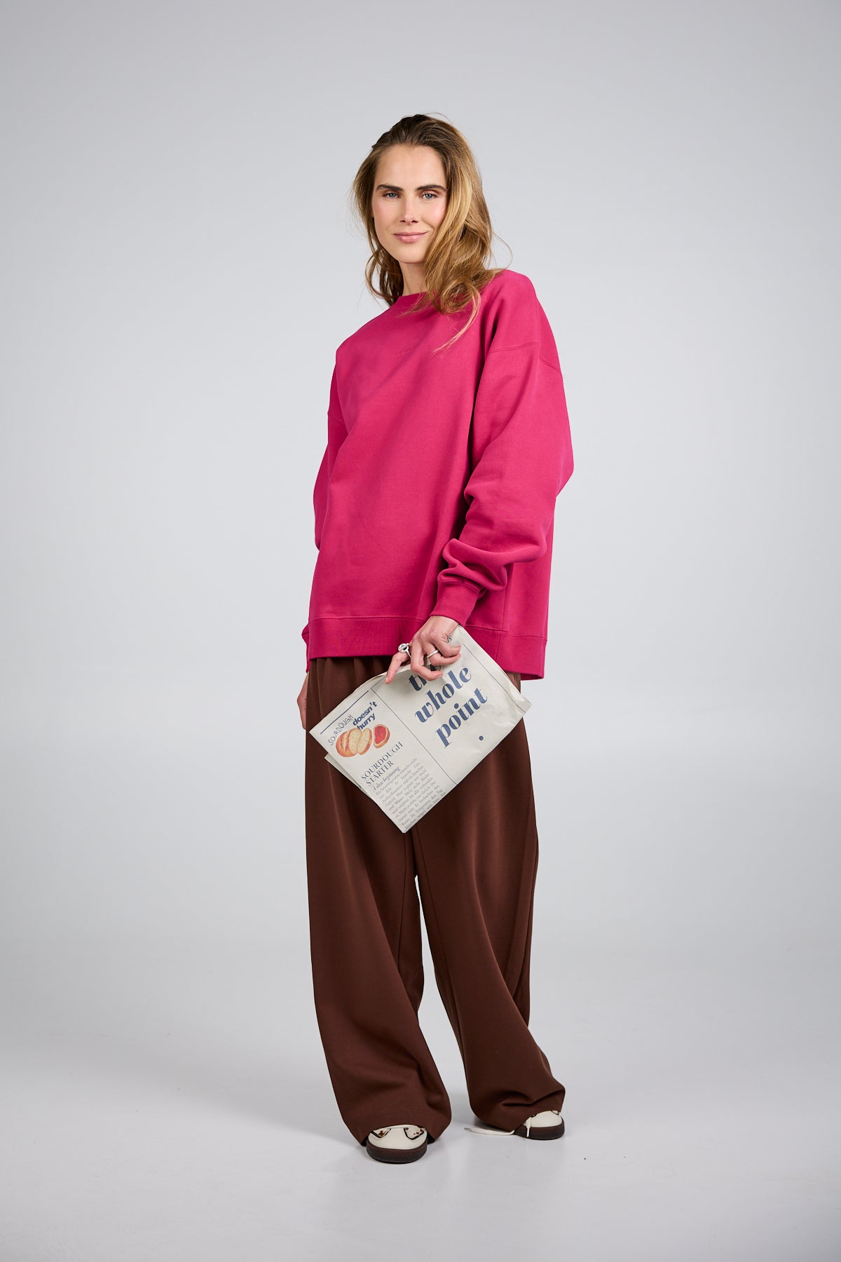 OV Sweater Toast Berry Whip