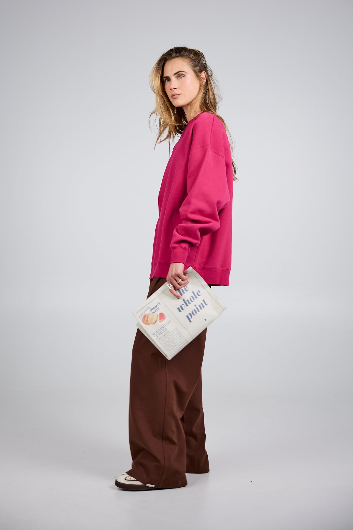 OV Sweater Toast Berry Whip