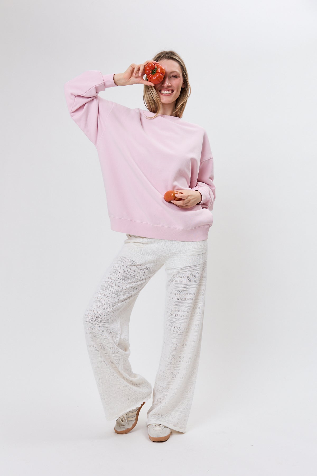 OV Sweater Tomato Girl Baby Rose Acid