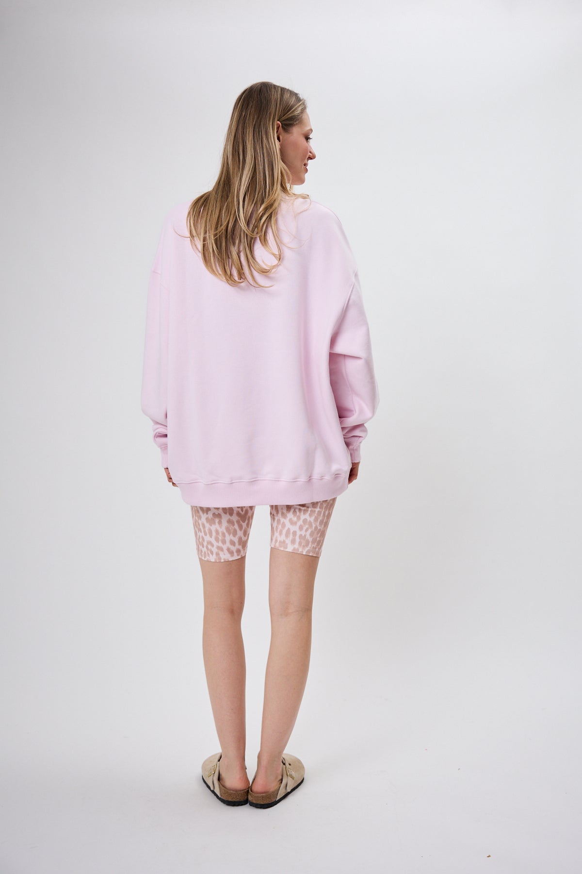 Oversized Sweater Baby Rose