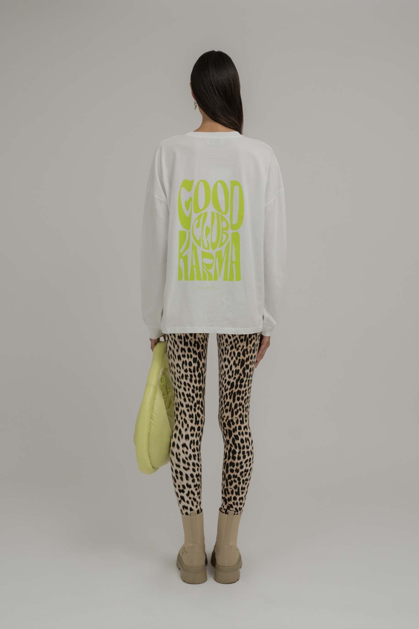 Longsleeve White Good Karma Club