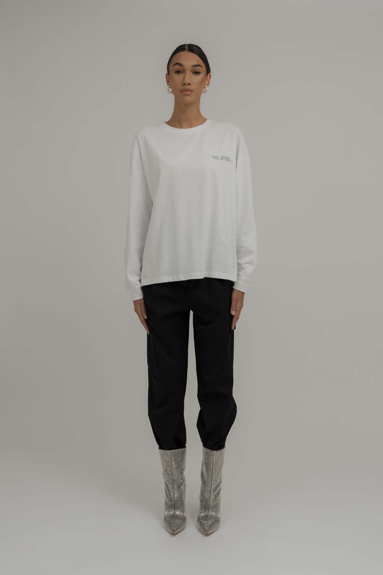 Longsleeve Distance Call White