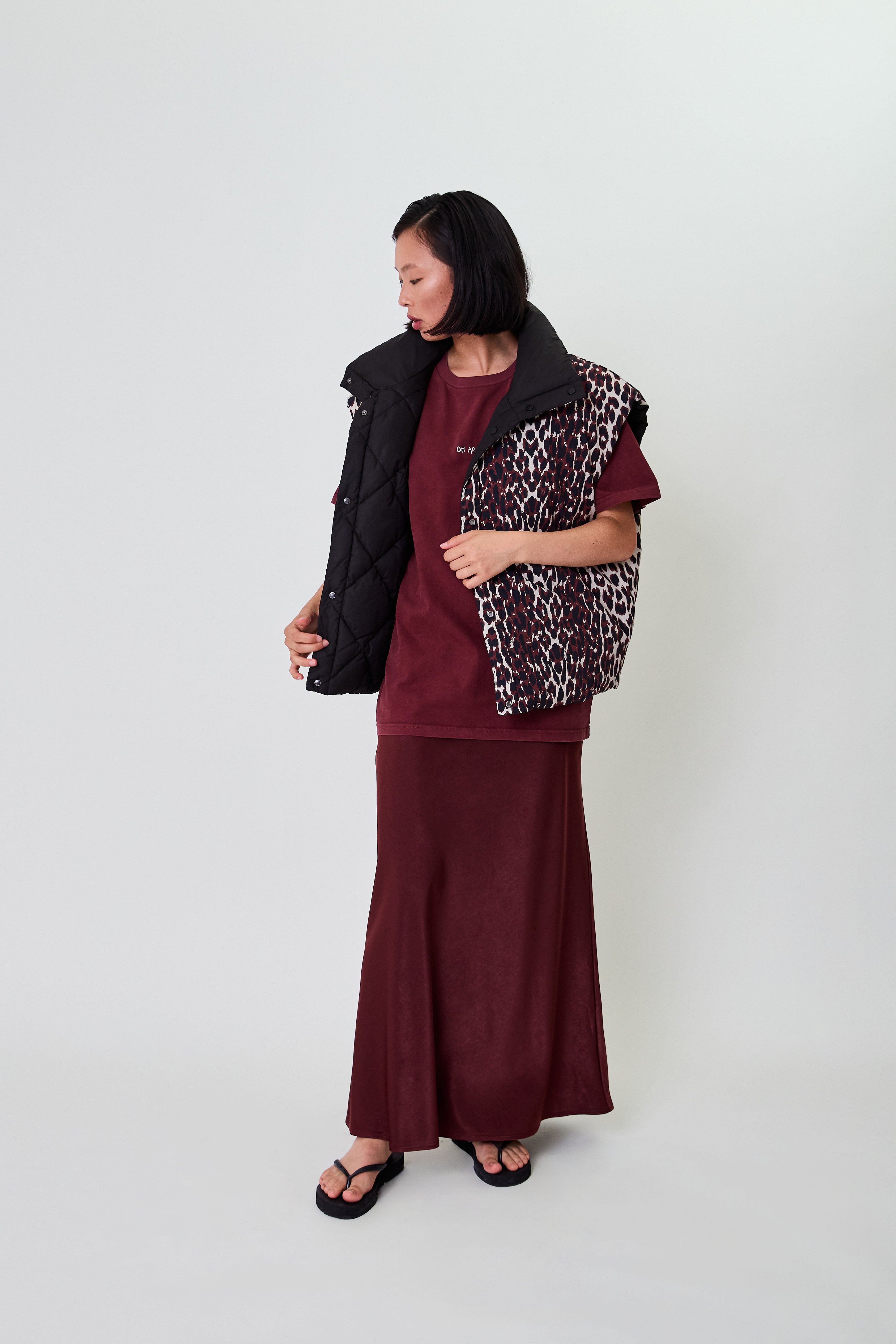 Onyx Puffer Vest Black