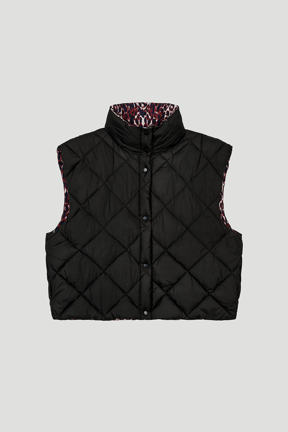 Onyx Puffer Vest Black
