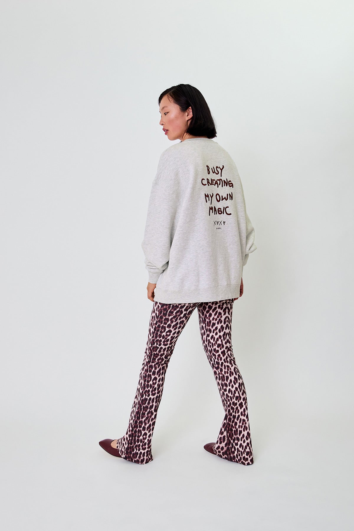 Oversized Sweater Magic Grey Melange