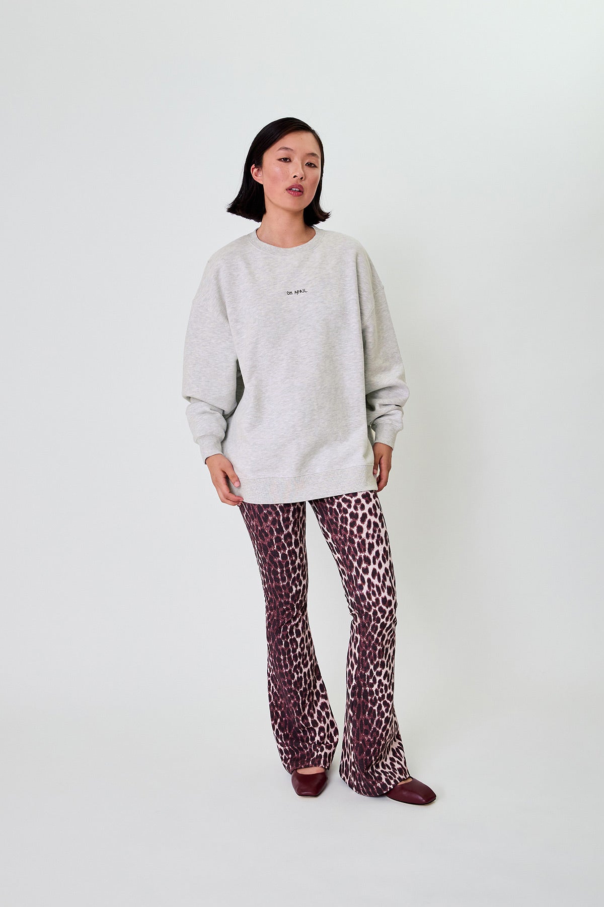 Oversized Sweater Magic Grey Melange