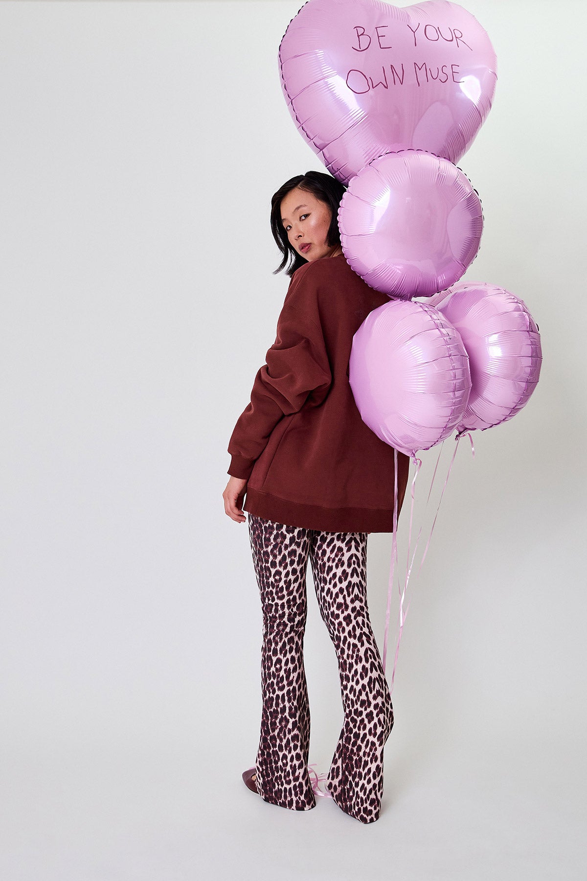 Oversized Sweater Muse Cherrywood