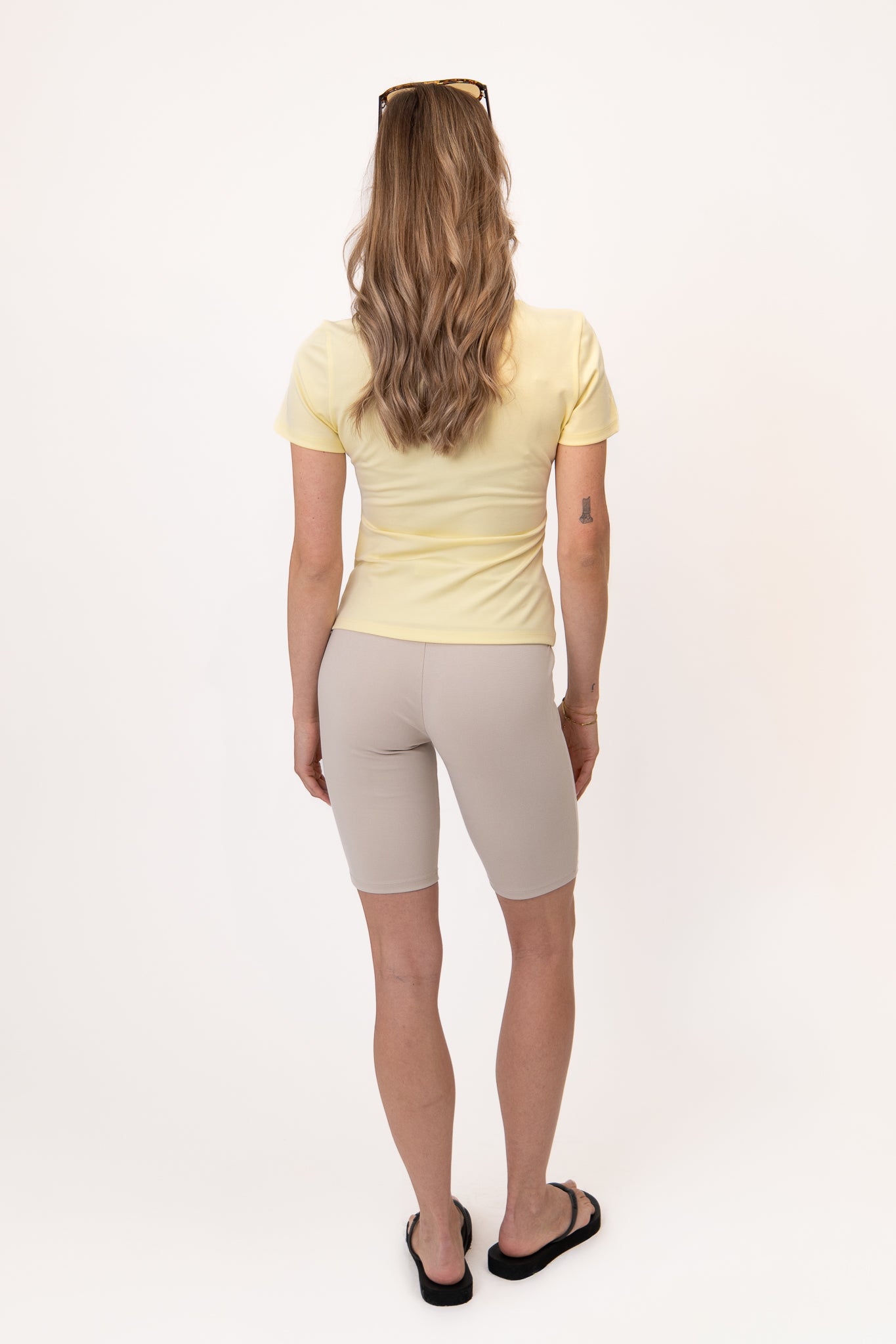 Kalina Slim Fit T-Shirt Butter Yellow