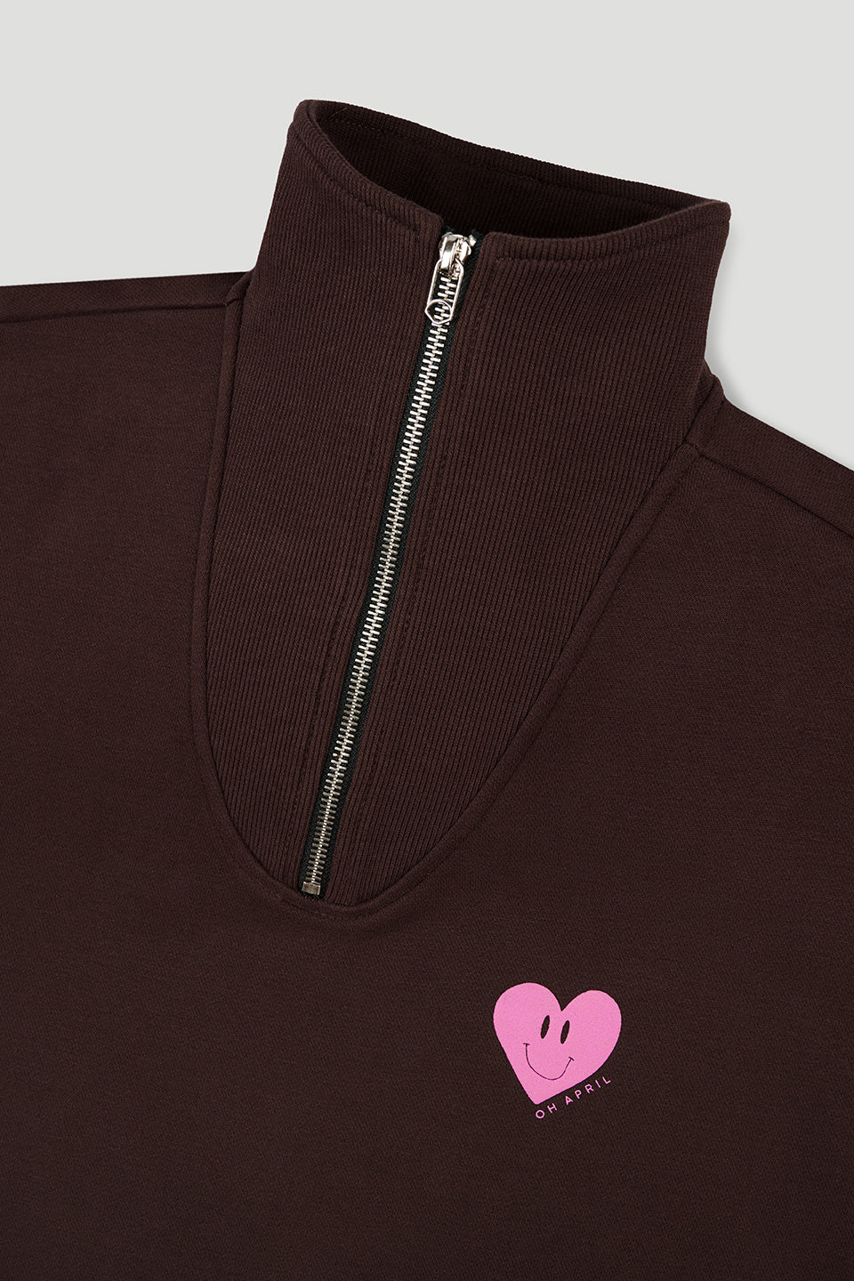 Pauli Half-Zip Truffle