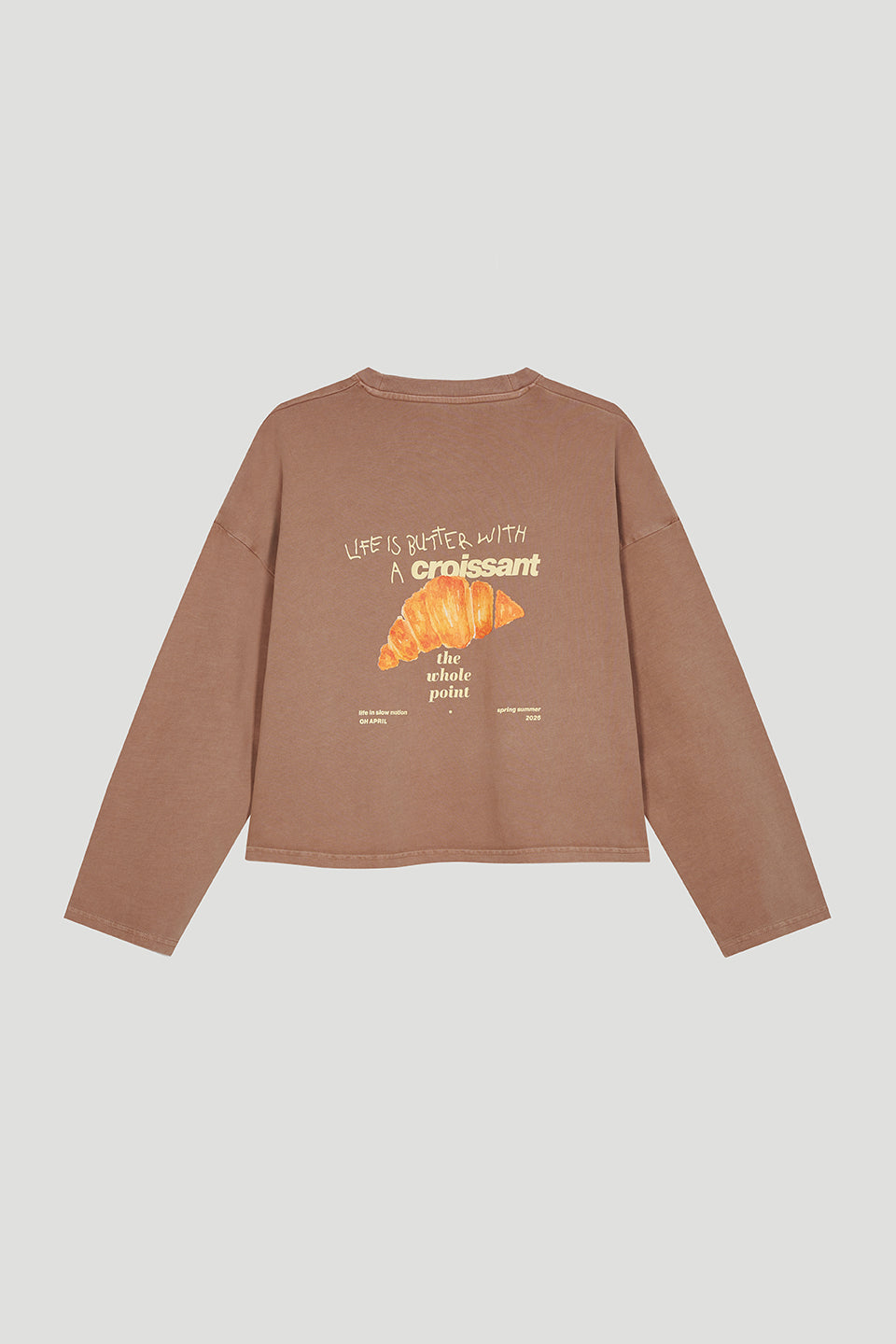 Regular Longsleeve Croissant Almond Mist