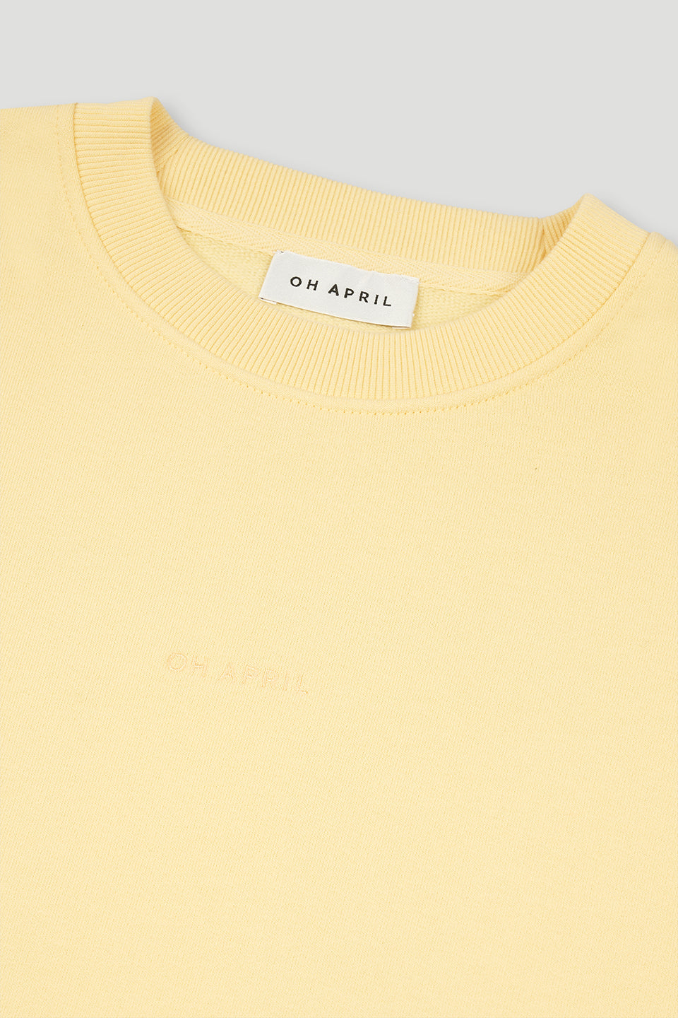 Regular Sweater Coffee Butter Yellow